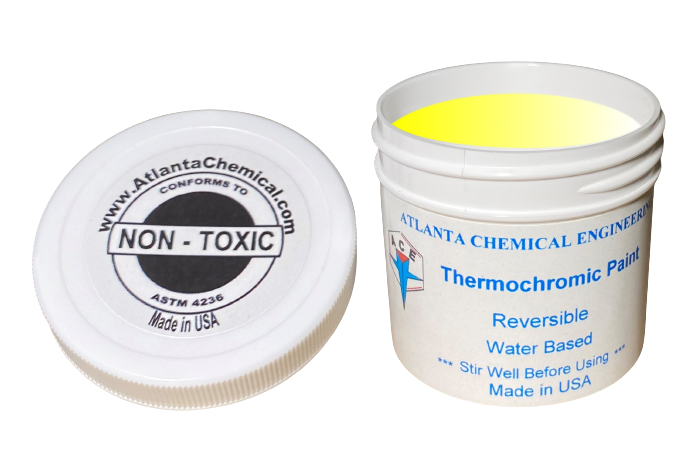 Yellow-Colorless Thermochromic Paint