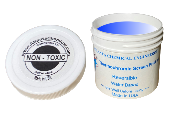 Blue-Colorless Thermochromic Screen Printing Ink