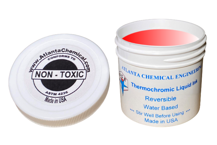 Red-Colorless Thermochromic Liquid Ink
