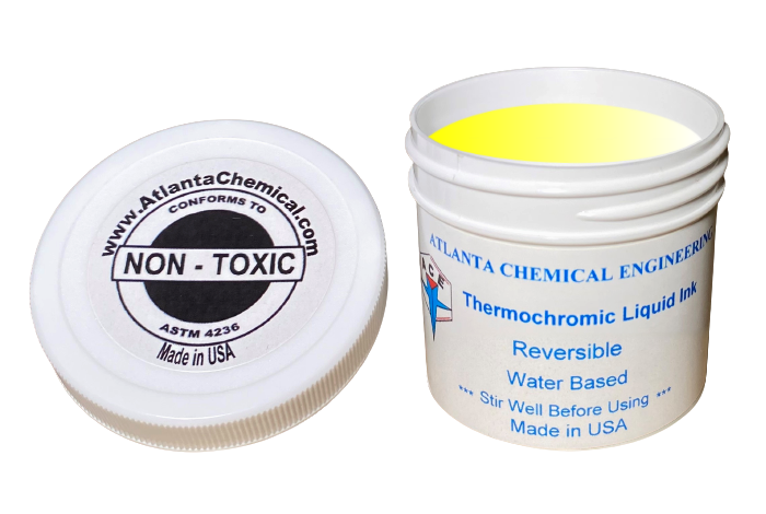 Yellow-Colorless Thermochromic Liquid Ink